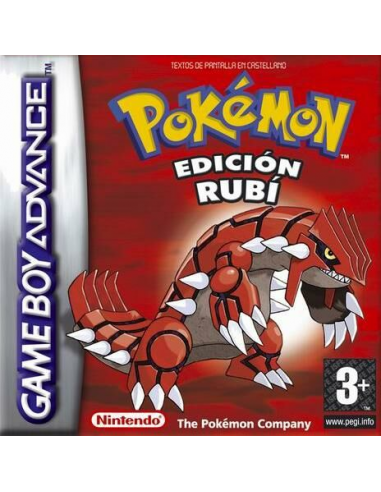 Pokemon Rubi - GBA