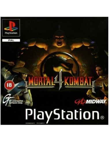 Mortal Kombat 4 (Manual Deteriorado)...