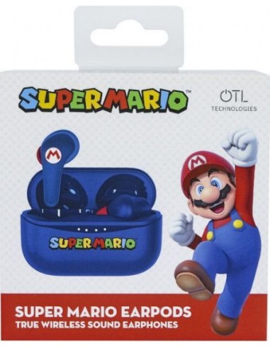 Earpods Nintendo Super Mario Blue