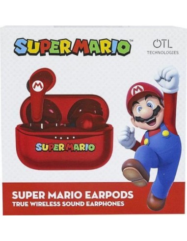 Earpods Nintendo Super Mario Red