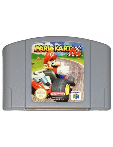 Mario Kart 64 (Cartucho Pegatina...