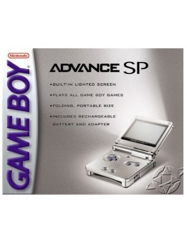 Game Boy Advance SP Plata (Con Caja)...